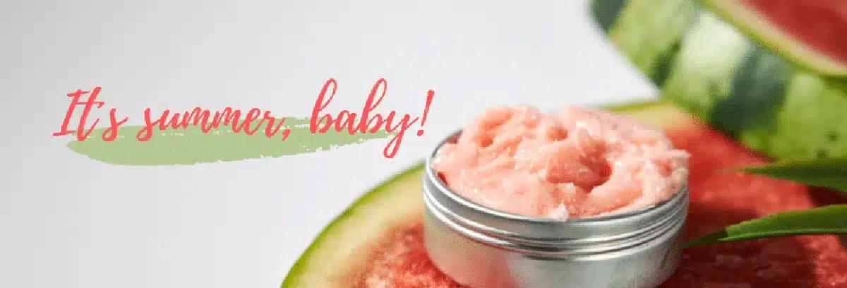 It's summer baby Lip Scrub